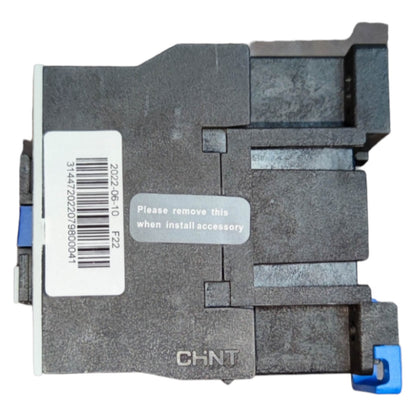 Gray ink cartridge with a label and 'CHNT' branding on a white background