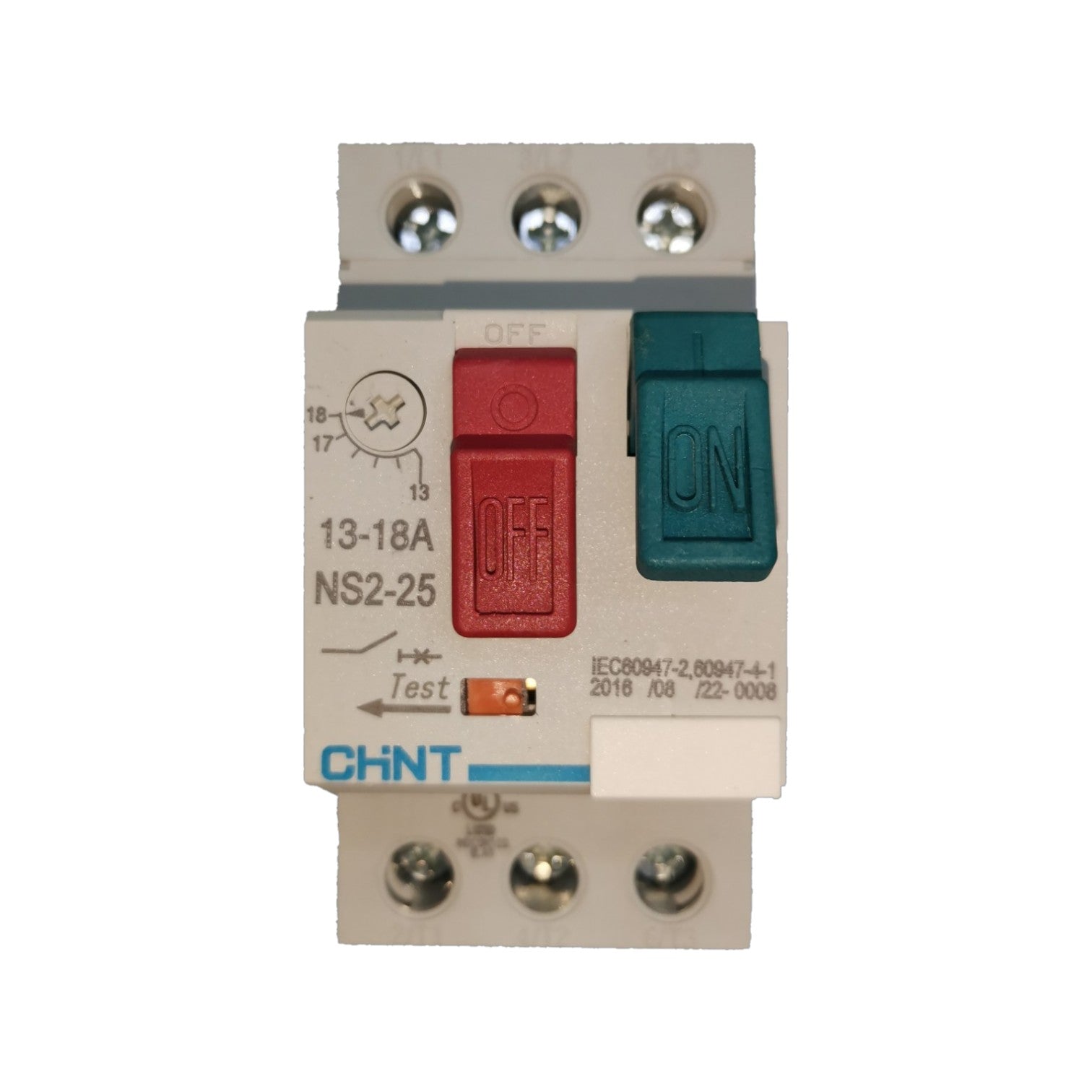 Chint Motor Protection Device 13-18A 3 Phase 3 Pole 220V MPCB NS2-25/13-18A Electx Electrical Supply