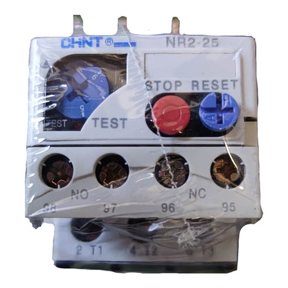 Chint NR2-25 Overload Relay for NC1-2510 NC1-2501 NC1-3210 NC1-3201 17-25A I Electx Electrical Supply
