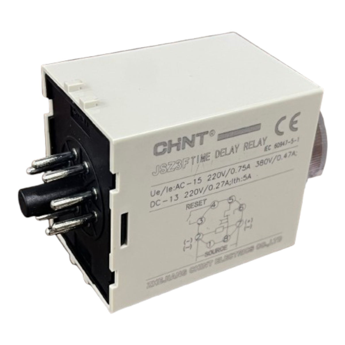 Chint Time Relay Timer 0-2 Mins 220V JSZ3F