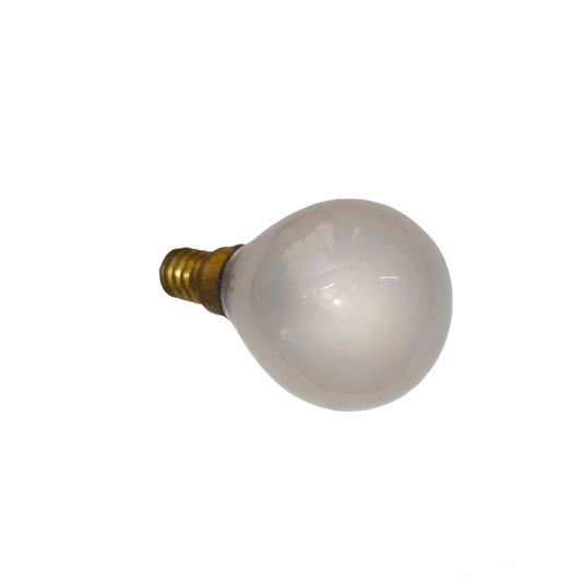Light bulb on a white background Chiyoda 40W Lustre Bulb E14 220V Incandescent Bulb Warm White 3000K Electx Electrical Supply