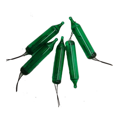Green fishing floats on a white background
