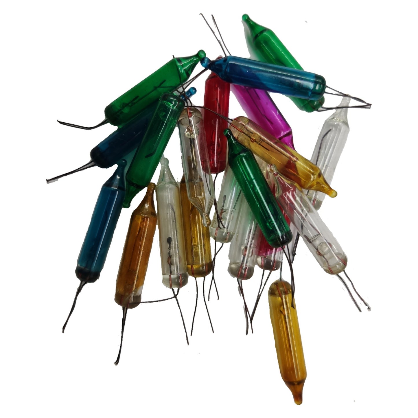Christmas Light Bulbs Assorted Colors (25pcs of bulbs per pack + 10pcs of bulbs Free for Warranty) Electx Electrical Supply
