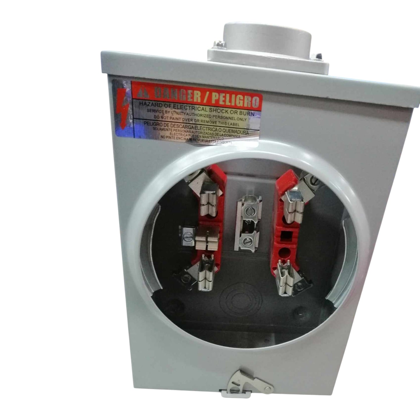 Cirtech KWH Meter Base (5 Jaws) Square Type 1 1/2 Inches Hub Size Max 200A