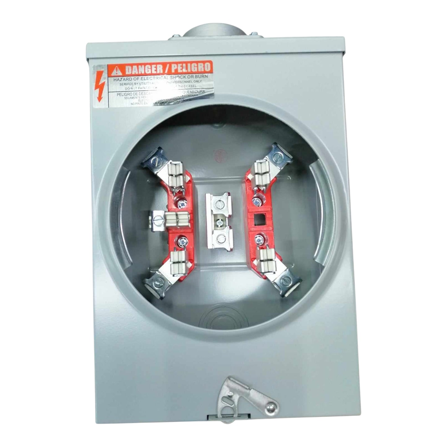 Cirtech KWH Meter Base (5 Jaws) Square Type 1 1/2 Inches Hub Size Max 200A