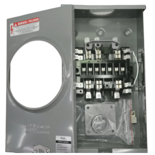 Cirtech 2 Inches Hub Rectangular Meter Base 13 Jaws 200A