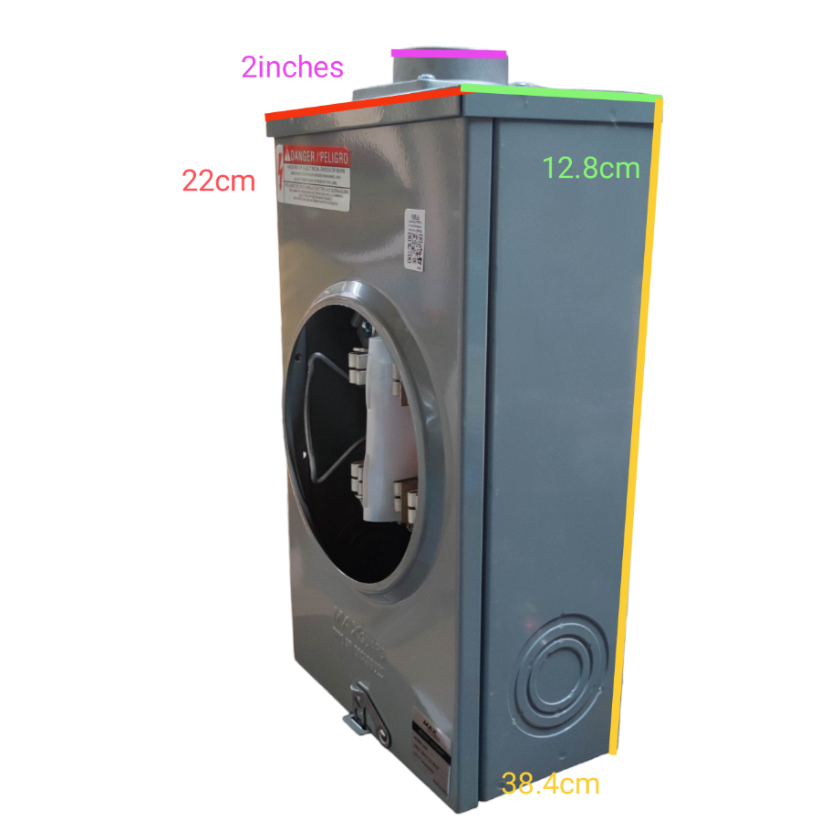 Cirtech 7 jaw electrical meter with a robust design for accurate electrical measurements
