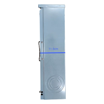 Cirtech Rectangular Meter Base  7 Jaws 1 1/2 Inch Hub, KWH Meter Base Max 200A