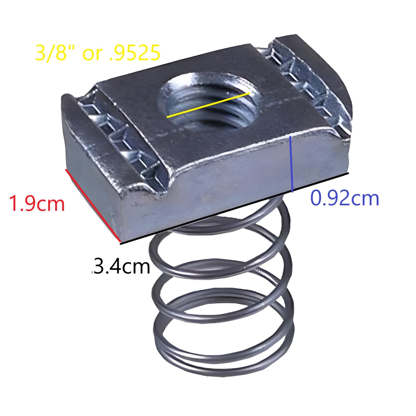 McGill Channel Clamping Nut Model# CN-3/8