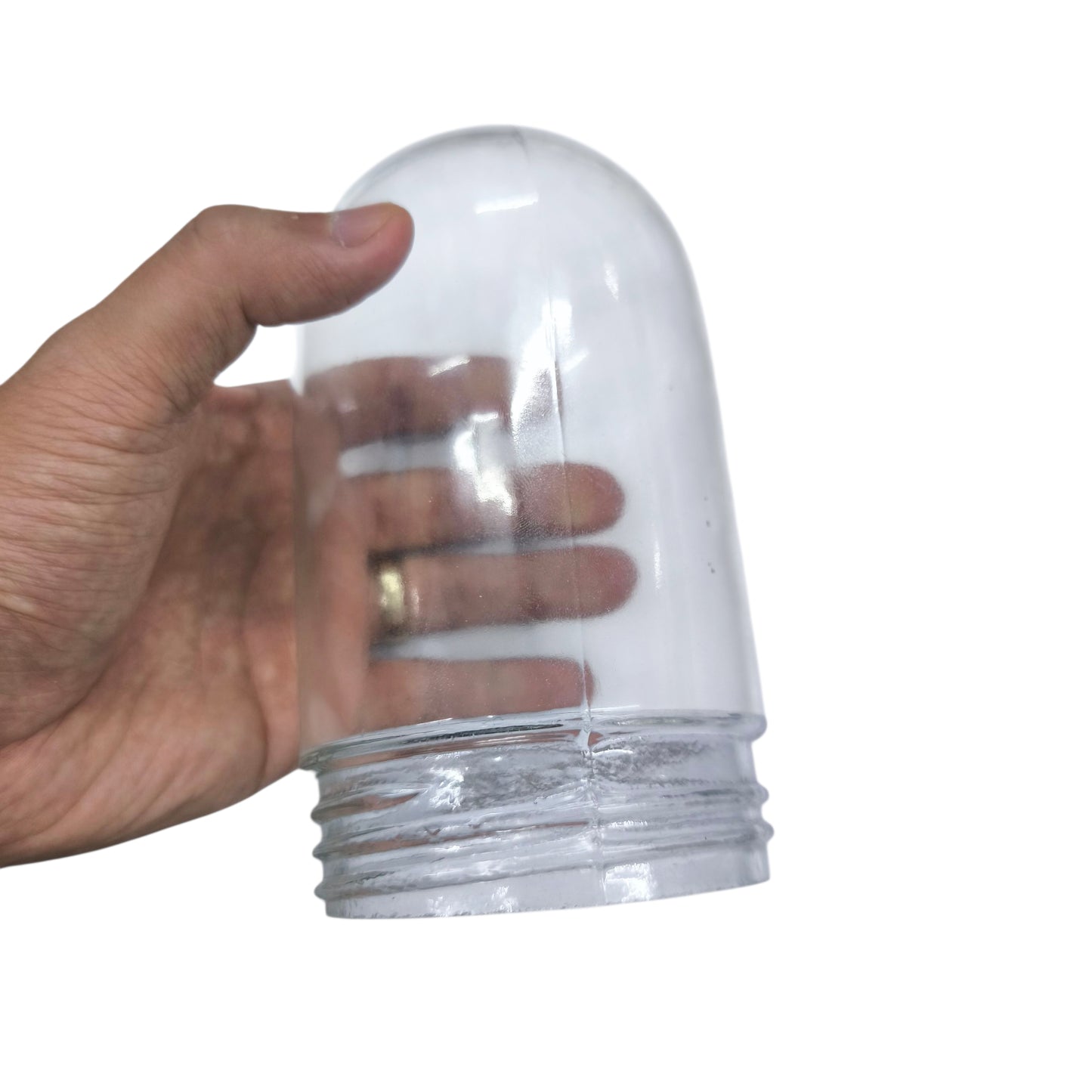 Clear Vapor Lamp Cover Glass Industrial