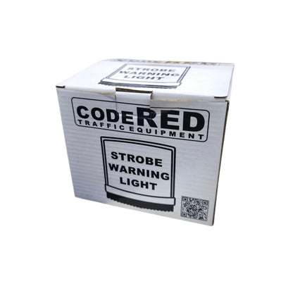 Code Red Strobe Light Red/Blue Warning Light 24V with Magnetic Base 9 Flash