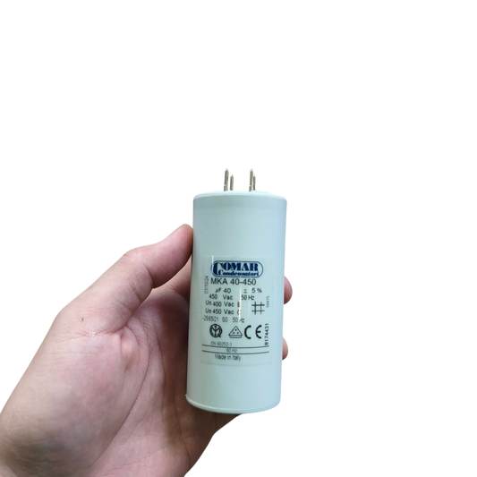 Comar Running Capacitor 40mfd +5 450VAC
