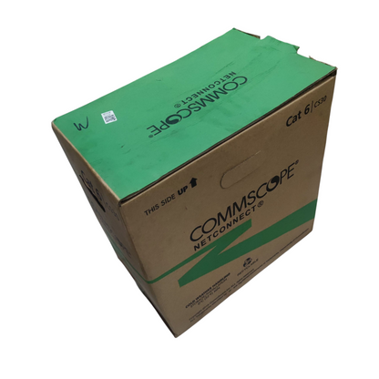 Comscope CAT6 UTP 300 Meters, LAN Cable, Ethernet Cable, Data Cable, Internet Cable, CAT 6 AWG 24 Solid Blue