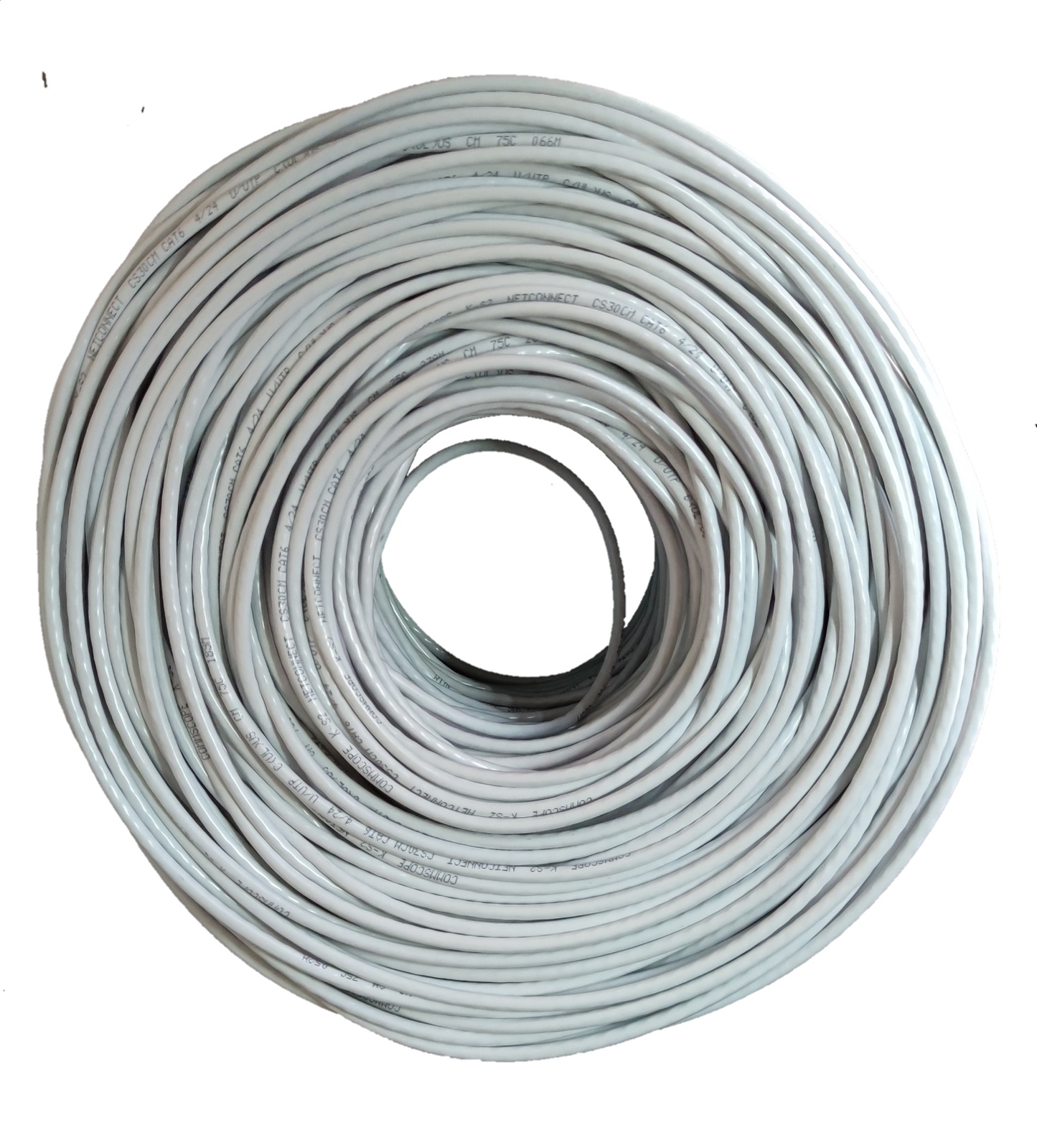 Comscope CAT6 UTP 300 Meters, LAN Cable, Ethernet Cable, Data Cable, Internet Cable, CAT 6 Cable White Electx Electrical Supply
