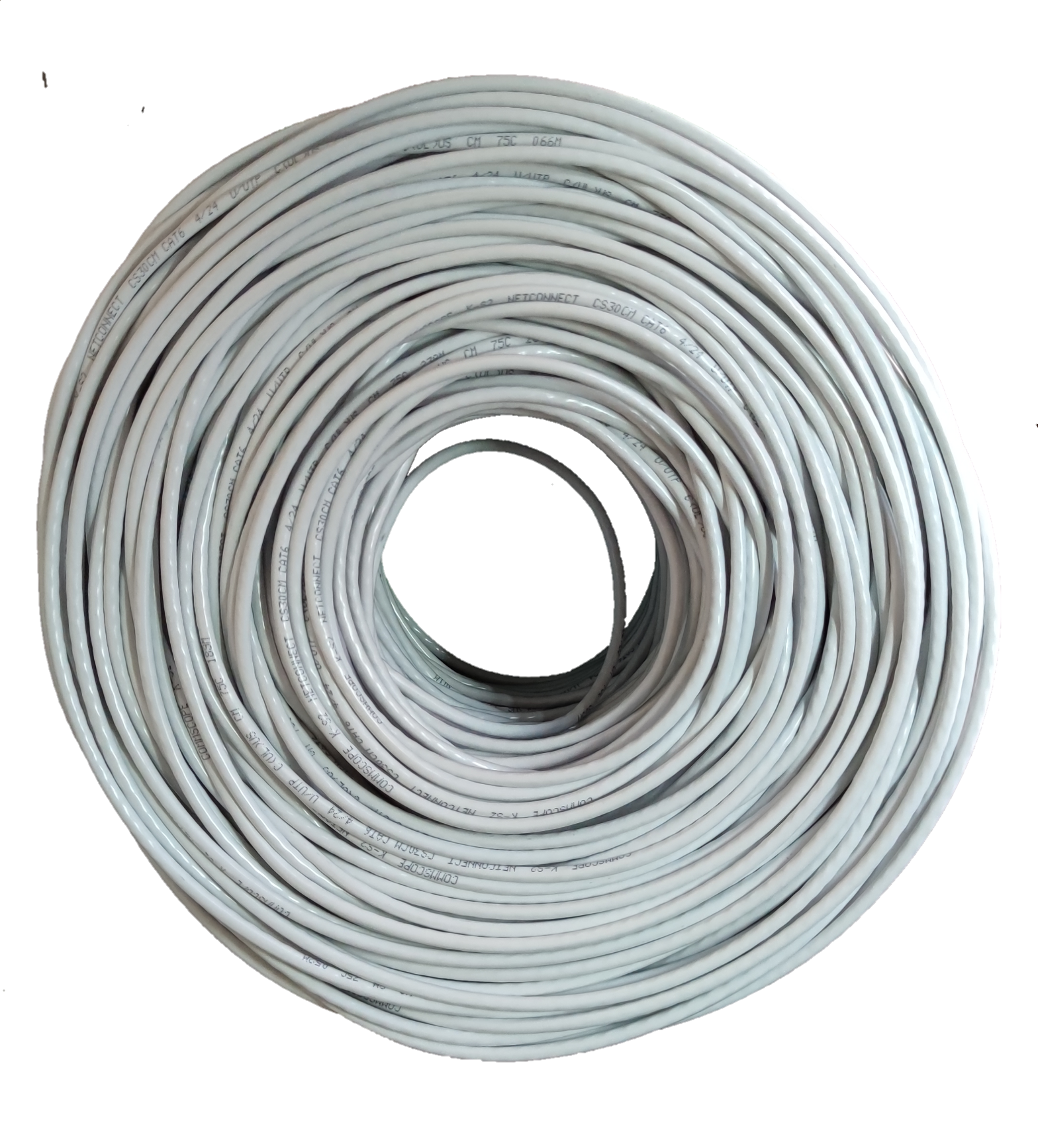 Comscope CAT6 UTP 300 Meters, LAN Cable, Ethernet Cable, Data Cable, Internet Cable, CAT 6 Cable White Electx Electrical Supply