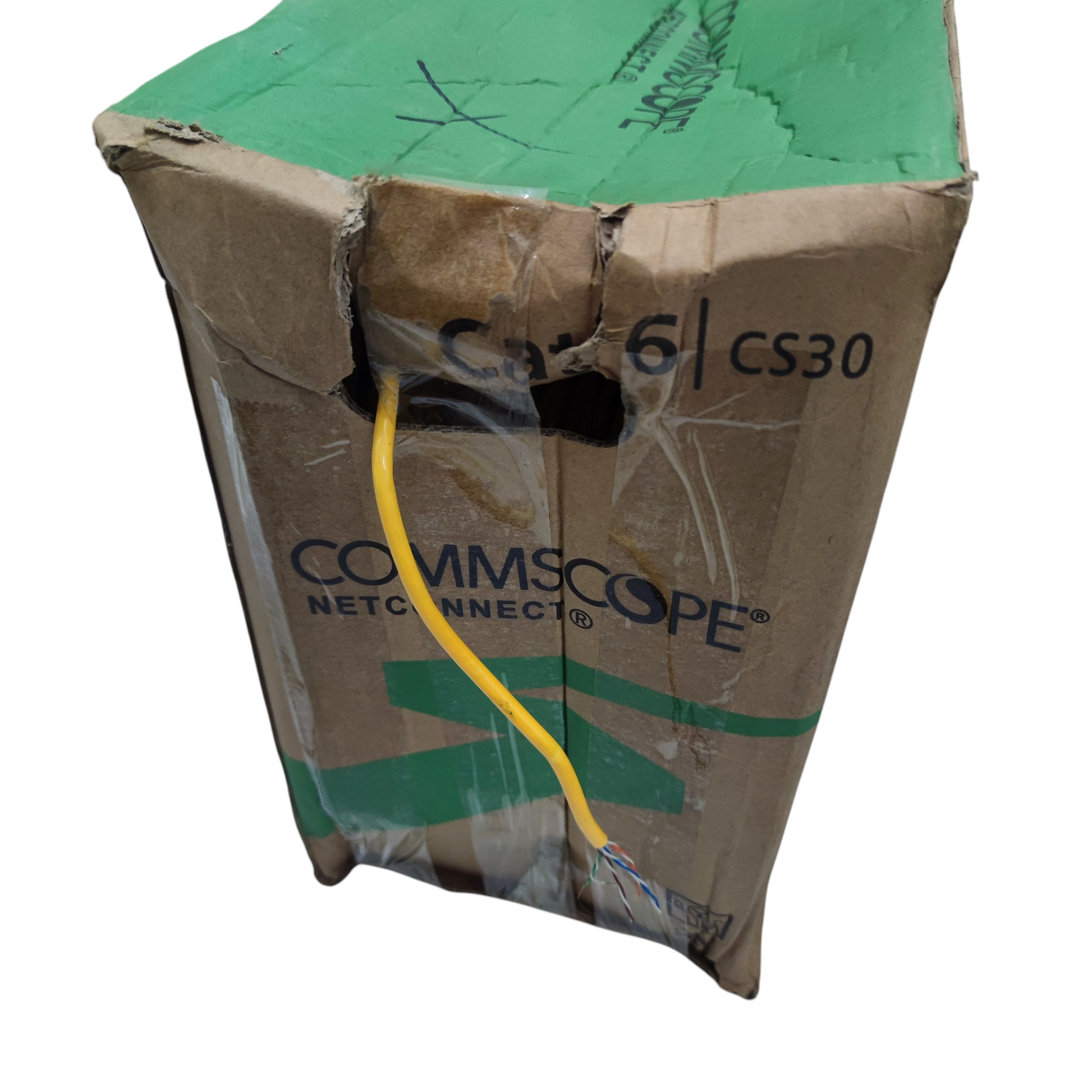 Comscope CAT6 UTP 300 Meters, LAN Cable, Ethernet Cable, Data Cable, Internet Cable, CAT 6 Cable Yellow Electx Electrical Supply