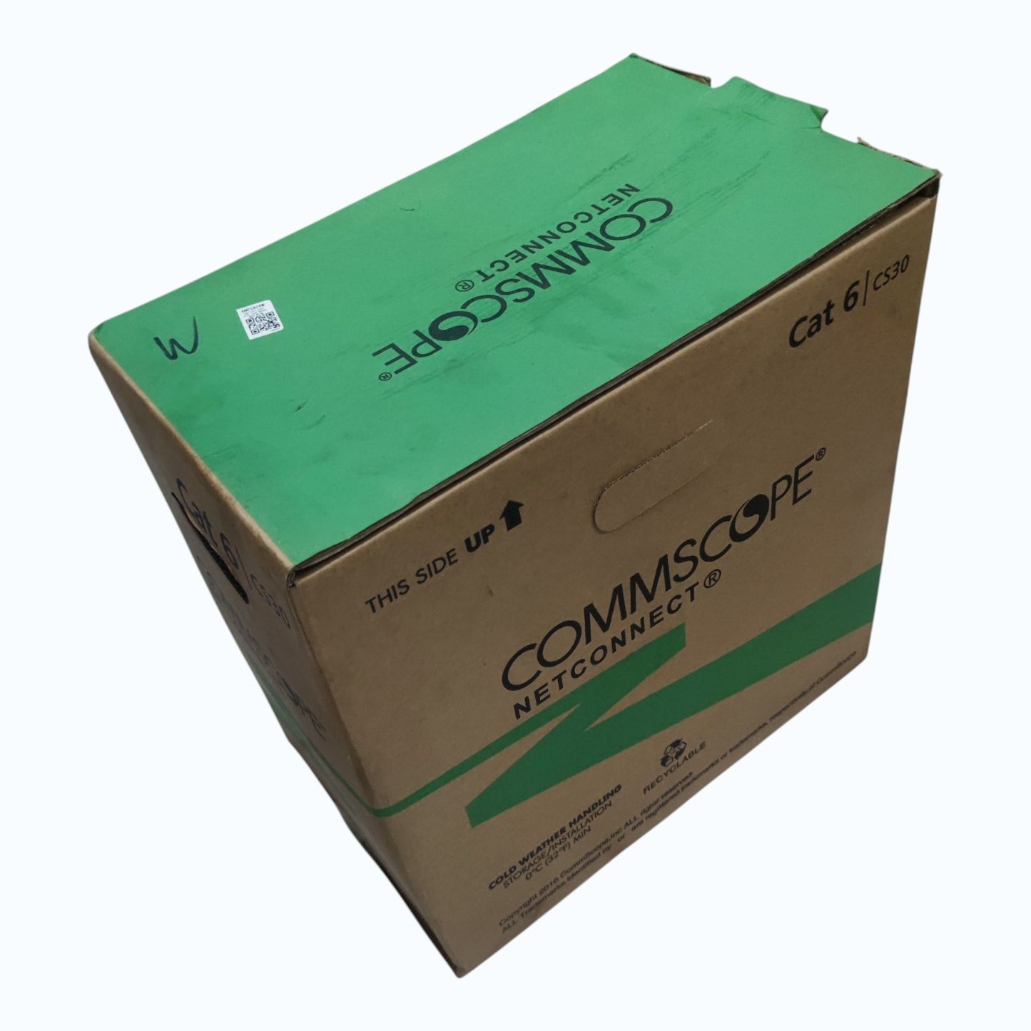 Comscope Precut CAT6 UTP , LAN Cable, Ethernet Cable, Data Cable, Internet Cable, CAT 6 Cable AWG 24 4 Pairs White