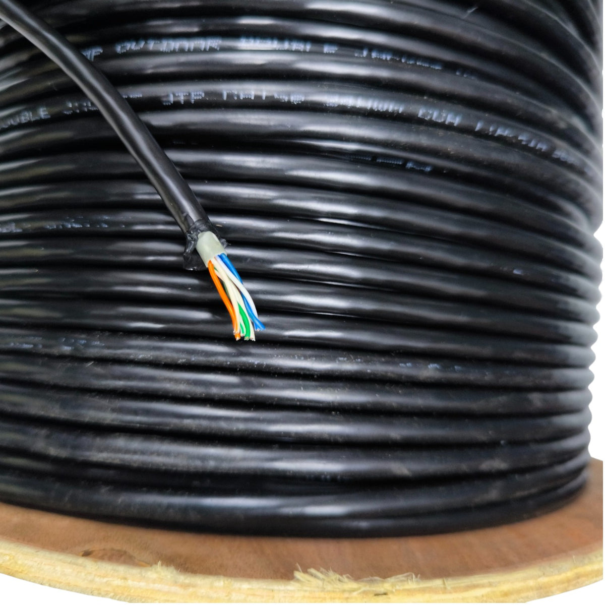 Comscope UTP Weatherproof LAN Cable Weather Proof Data Cable Weatherproof 1 Roll 300 meters per roll 8 solid wire 24AWG 4 Pairs AMPWCAT5E I Electx Electrical Supply