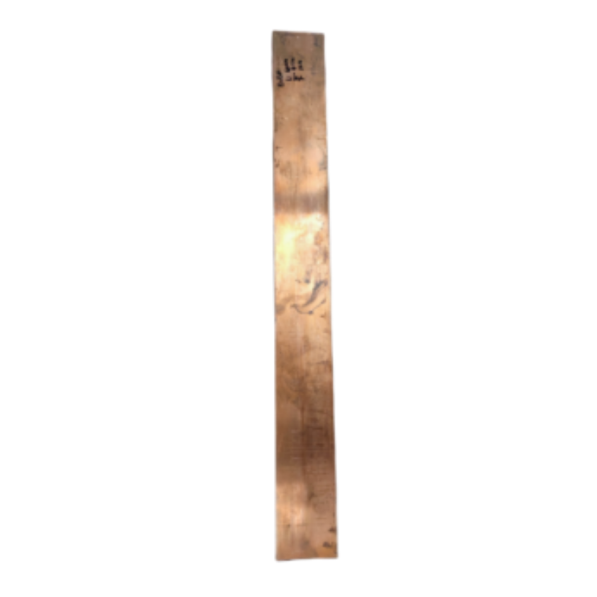 Copper bus bar 3mm thick Assorted Length for electrical conductivity and power distribution