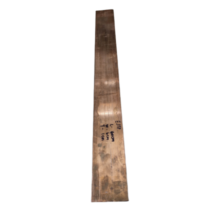 Copper bus bar 3mm thick assorted length suitable for electrical connections and installations