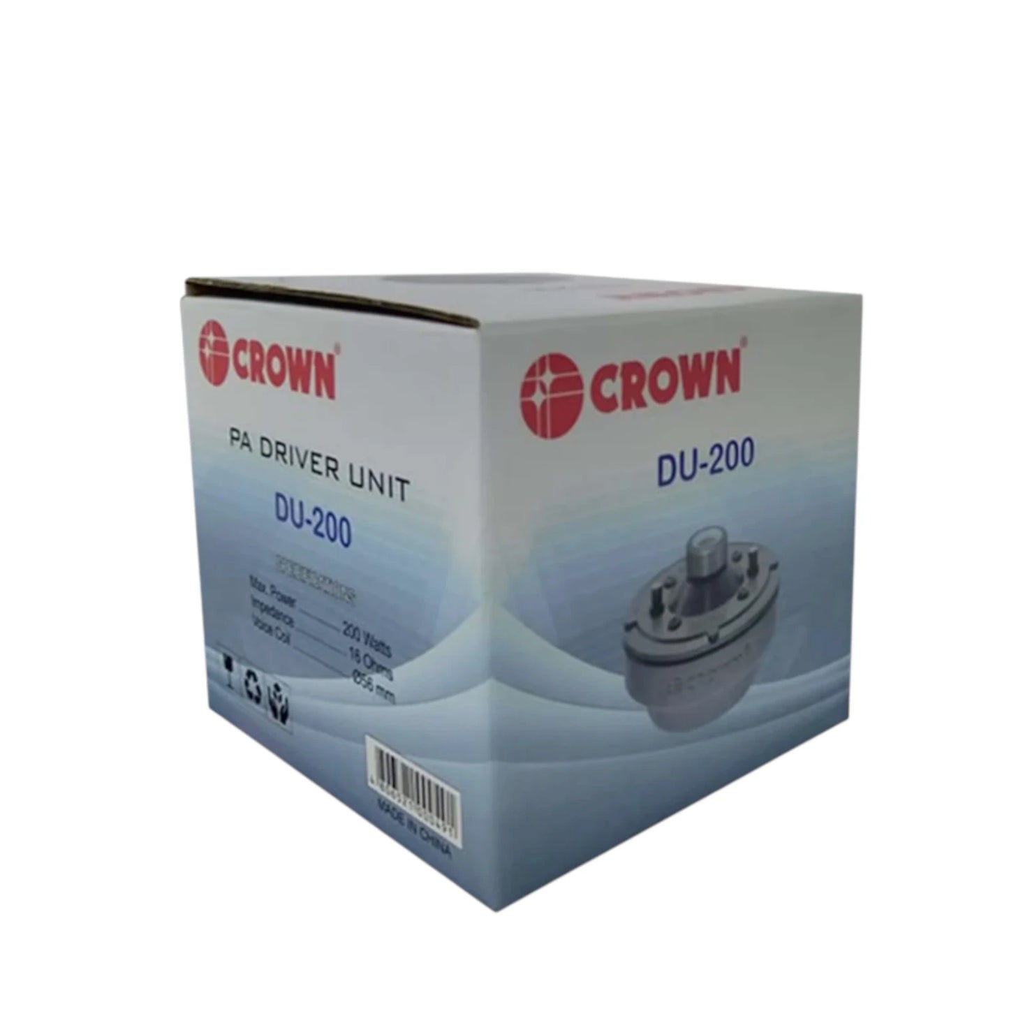 Crown 200W Driver Unit Public Address Driver 16 Ohms with Voice Coil 56 Diameter DU-200