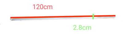 Denko 18W T8 LED Tube 1.2m 220V Double Ended 5500-6500K