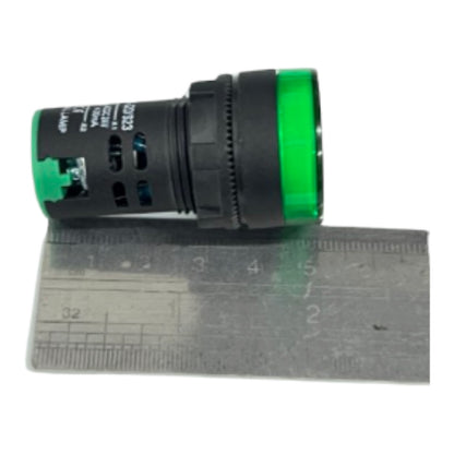 Denko LED Pilot Lamp 22mm 24V Panel Pilot Light Indicator Green Electx Electrical Supply