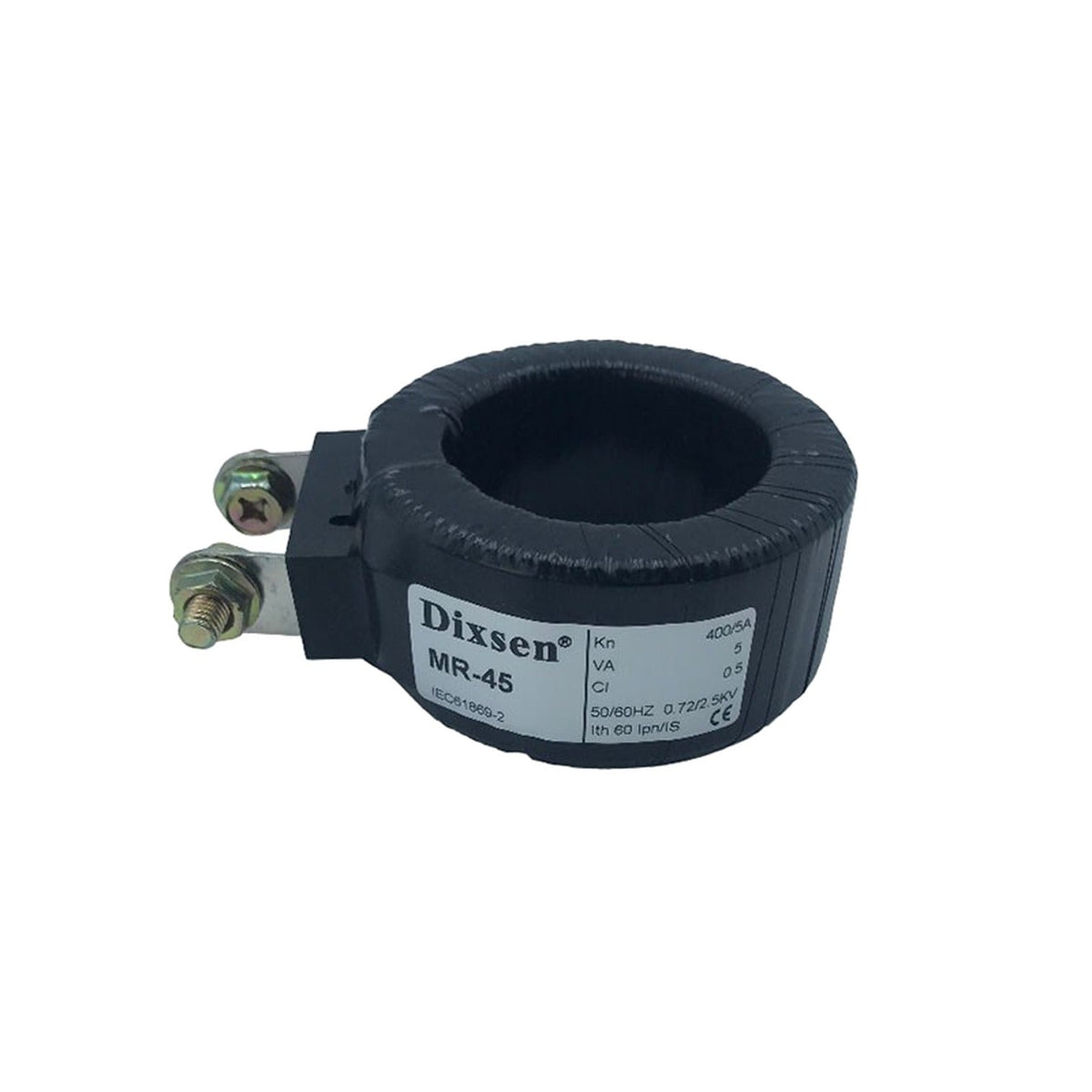Dixsen 350:5A Tape Wound Current Transformer MR-45 350/5A Window 45mm view 1