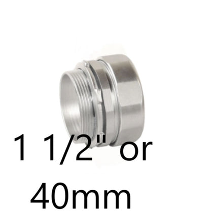 Local 1 1/2 EMT Connector Compression 40mm