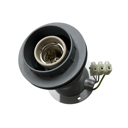 Omni Heavy Duty Lamp Holder E27, Outdoor E27 Socket  Straight Lamp Holder