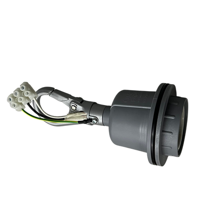 Omni Heavy Duty Lamp Holder E40, Outdoor E40 Socket  Straight Lamp Holder with Hook