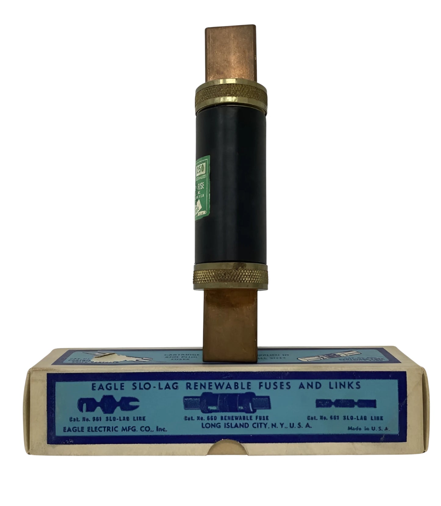 Eagle 400A 250V Renewable Fuse 660-400A  Slo-Lag Renewable Fuse