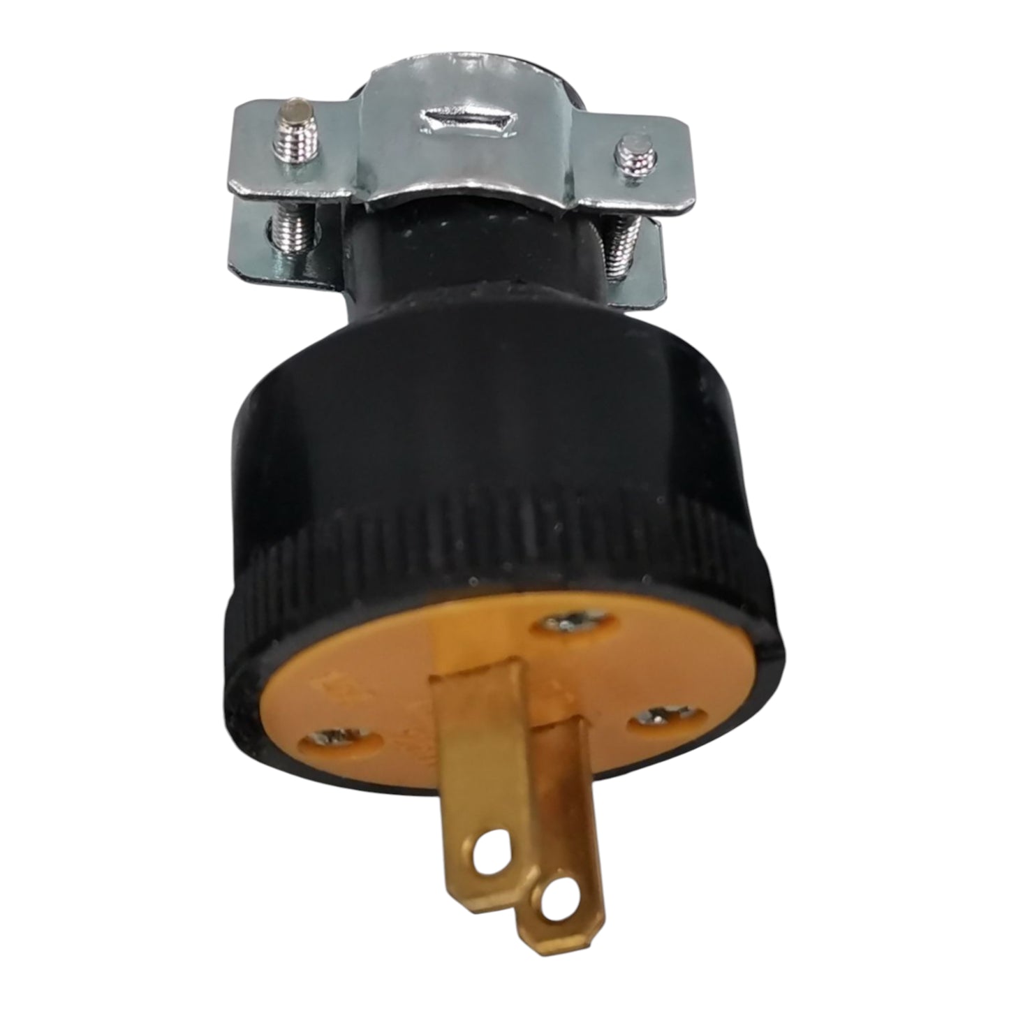 Eagle Heavy Duty Rubber Plug 2 Prong Flat Pin 15A 250V CAT 1723