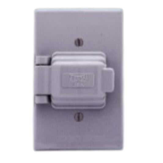 Eagle 1 Gang Simplex Device Plate Snap Cover S1961