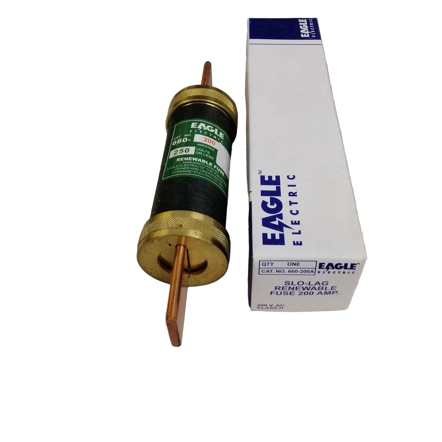 Eagle 200A 250V Renewable Fuse 660-200A II