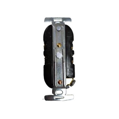 Eagle 2 Gang T-Slot Outlet 15A 250V electrical power point switch component