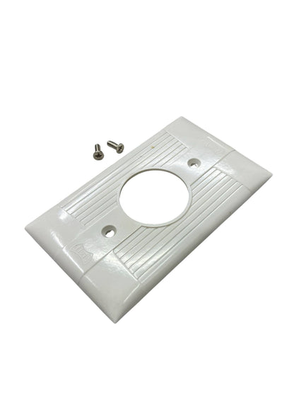 Eagle 35mm Round Plate Cover White 131-C