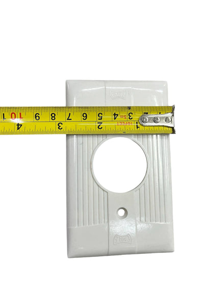 Eagle 35mm Round Plate Cover White 131-C