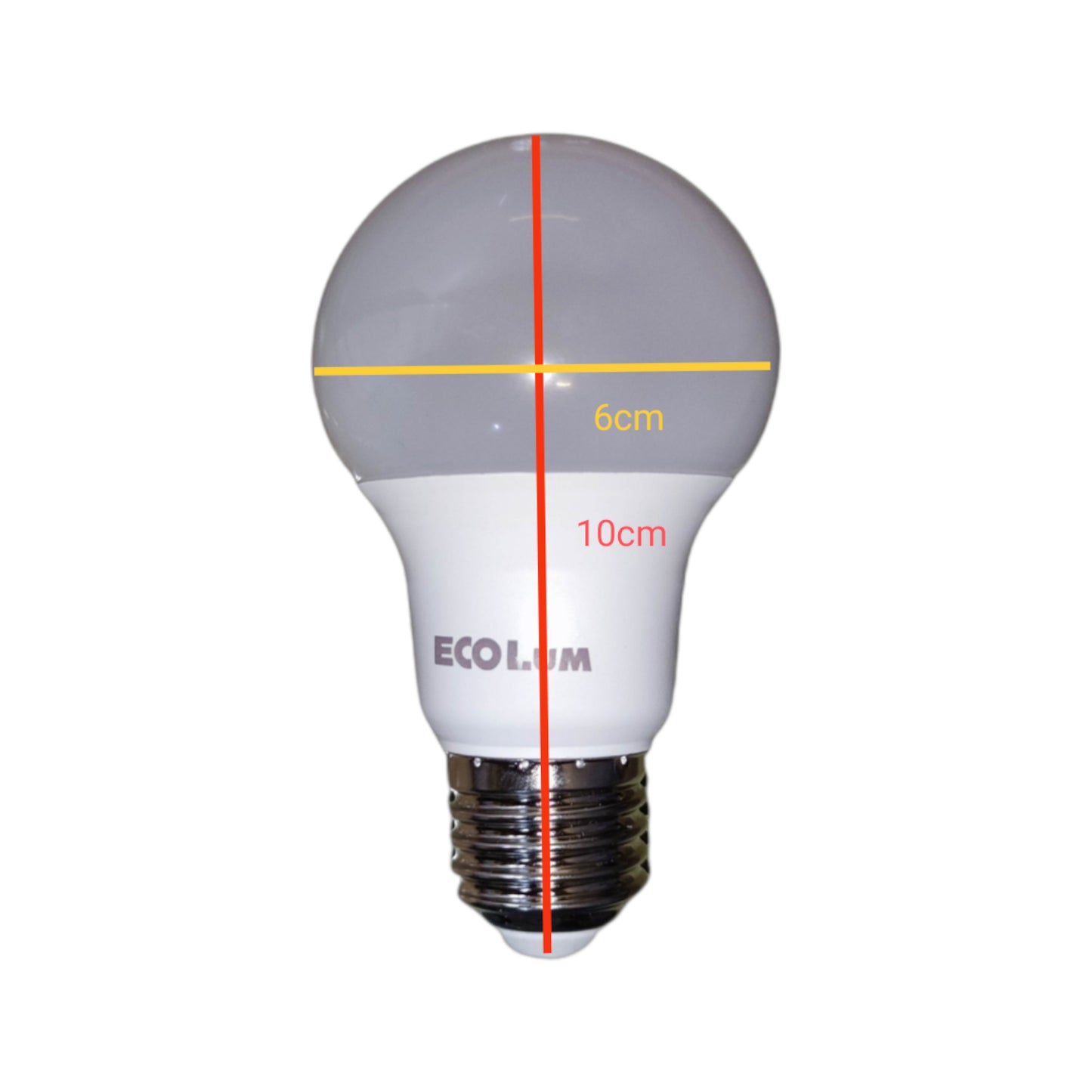 Ecolum 5W LED Bulb 220V E27 3000K Warm White CBI205WW