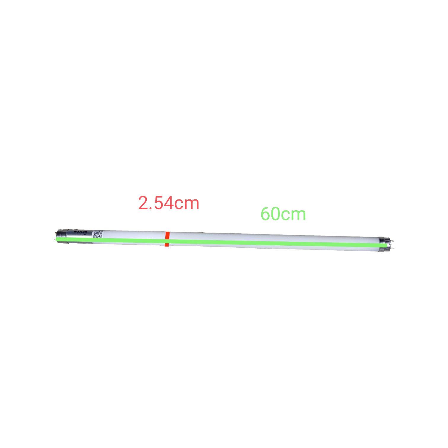 Ecolum 9W LED T-8 Fluorescent Tube Daylight Single Ended 220V CFS01T8DL09 Electx Electrical Supply