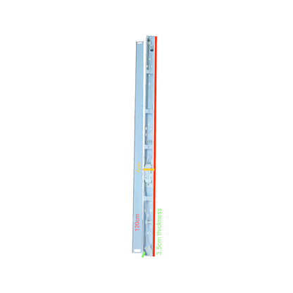 Ecolum fluorescent box type fixture 40W with dimensions of 120cm length and 3.5cm thickness