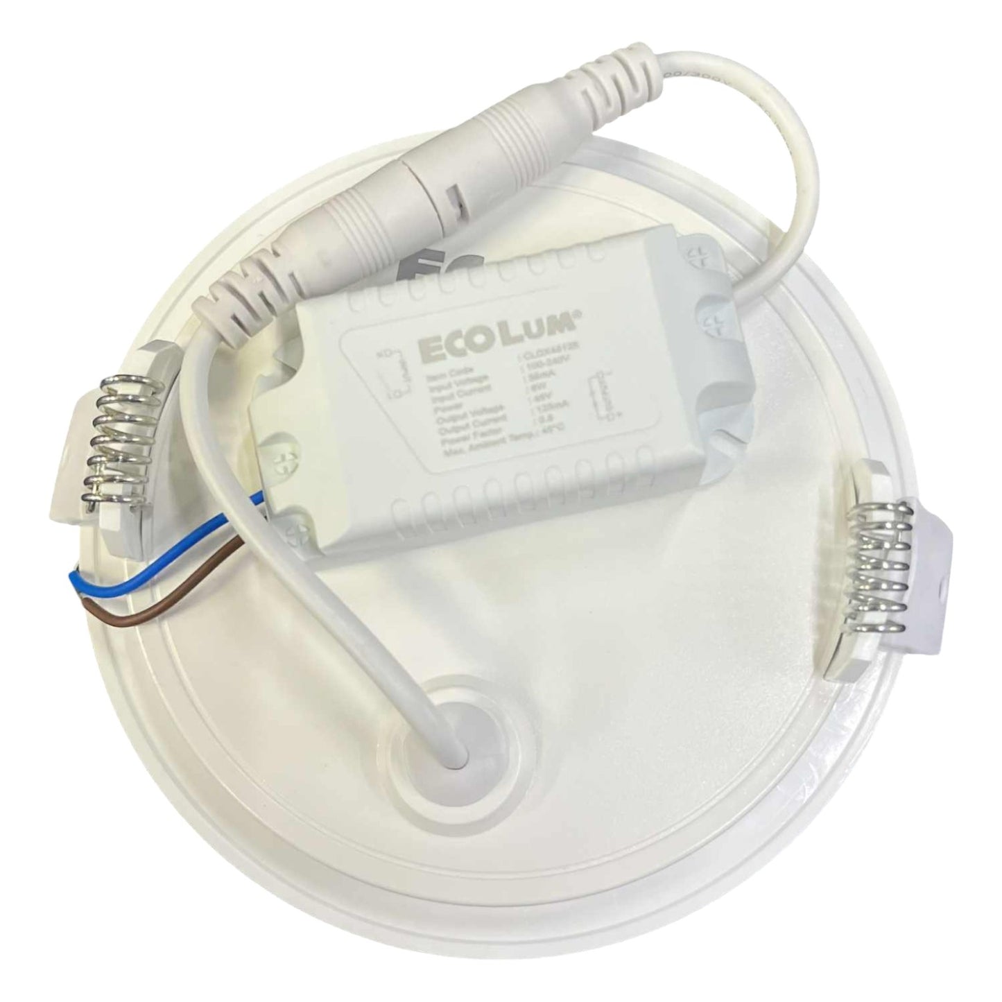 EcoLum dental light with a clear base on a white background