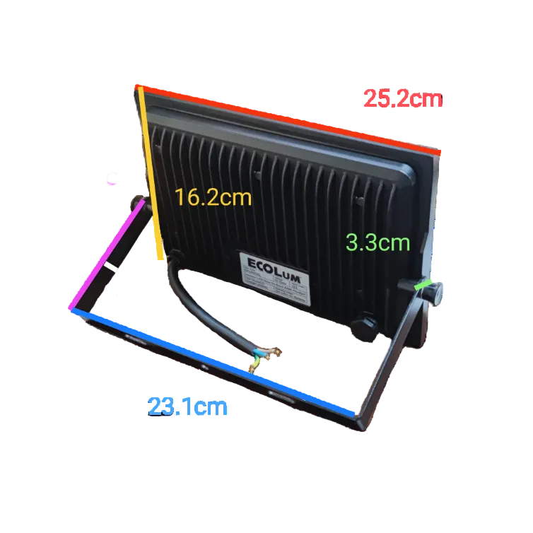 Ecolum 70W LED Flood Light 220V 6500K Daylight
