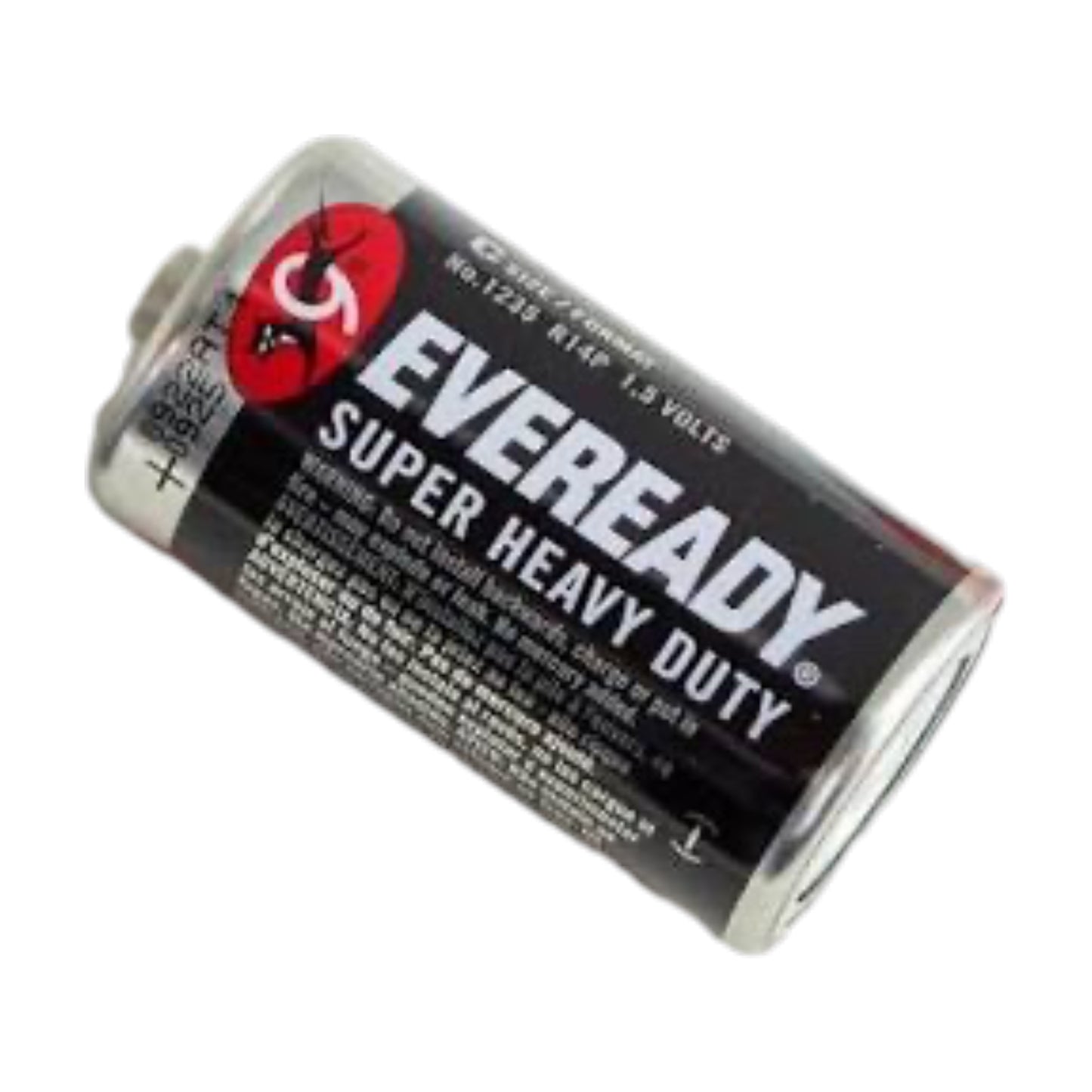 Eveready  Size C Battery Black 1.5V DC Carbon Zinc 1235R14