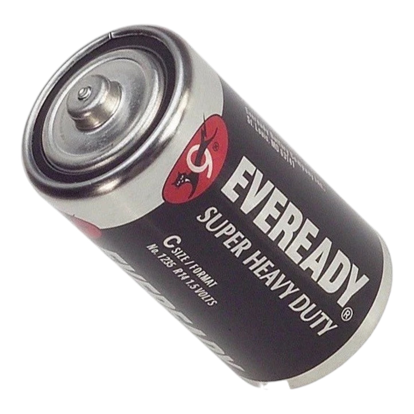 Eveready  Size C Battery Black 1.5V DC Carbon Zinc 1235R14