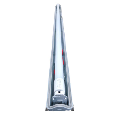 FSL 18W LED Weather-Proof Fixture with Lamp T8 180-265V Daylight 664mm x 108mm x 63mm Lm1050 WPT823-206