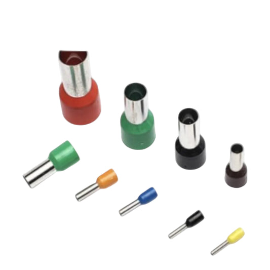 Insulated Cord End Sleeve, Ferrule Terminal Connectors 1.0MM AWG #18 Yellow