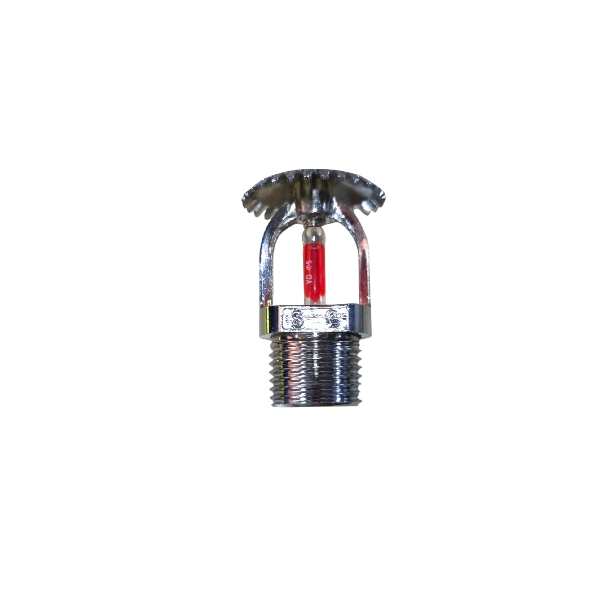 Fire sprinkler head on a white background