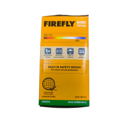 Firefly 1W LED Filament Bulb E27 220V EBST80 Available In Blue, Red, Green, Yellow and Warm White
