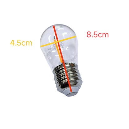Firefly 1W LED Filament Bulb E27 220V EBST80 Available In Blue, Red, Green, Yellow and Warm White